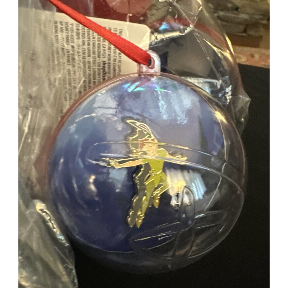 Brand NEW! Disney Parks PETER PAN 2022 Pin Ornament Ball Mystery Inside Sealed - Picture 8 of 9